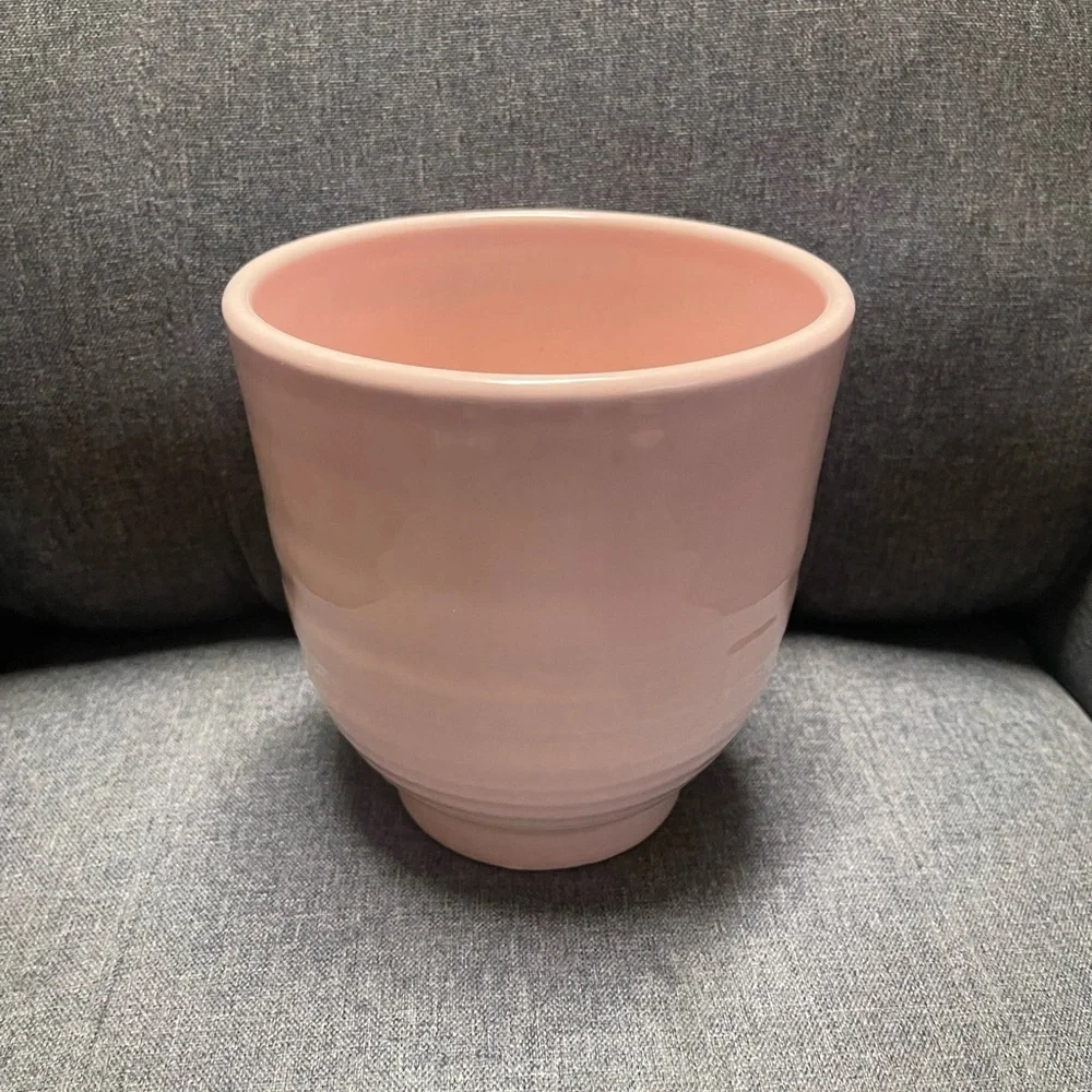Crate & Barrel Elba Blush Planter